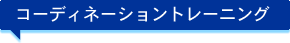 コーディネーショントレーニング
